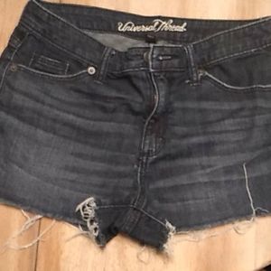 Universal Thread Dark blue short jean shorts